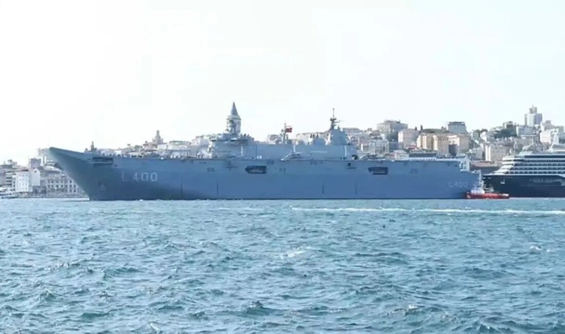 Flaş Gelişme: TCG Anadolu, Sarayburnu’nda Törenle Karşılandı Katılımcılar Arasında Gençler