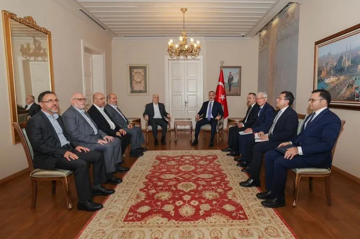 Hakan Fidan ve Hamas Heyeti Toplantısı