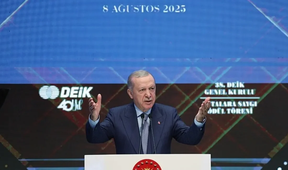 Flaş Gelişme: Cumhurbaşkanı Erdoğan DEİK’in 38. Olağan Genel Kurulu’nda Açıklamalarda