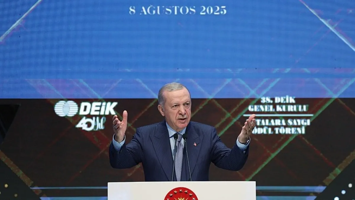 Flaş Gelişme: Cumhurbaşkanı Erdoğan DEİK’in 38. Olağan Genel Kurulu’nda Açıklamalarda