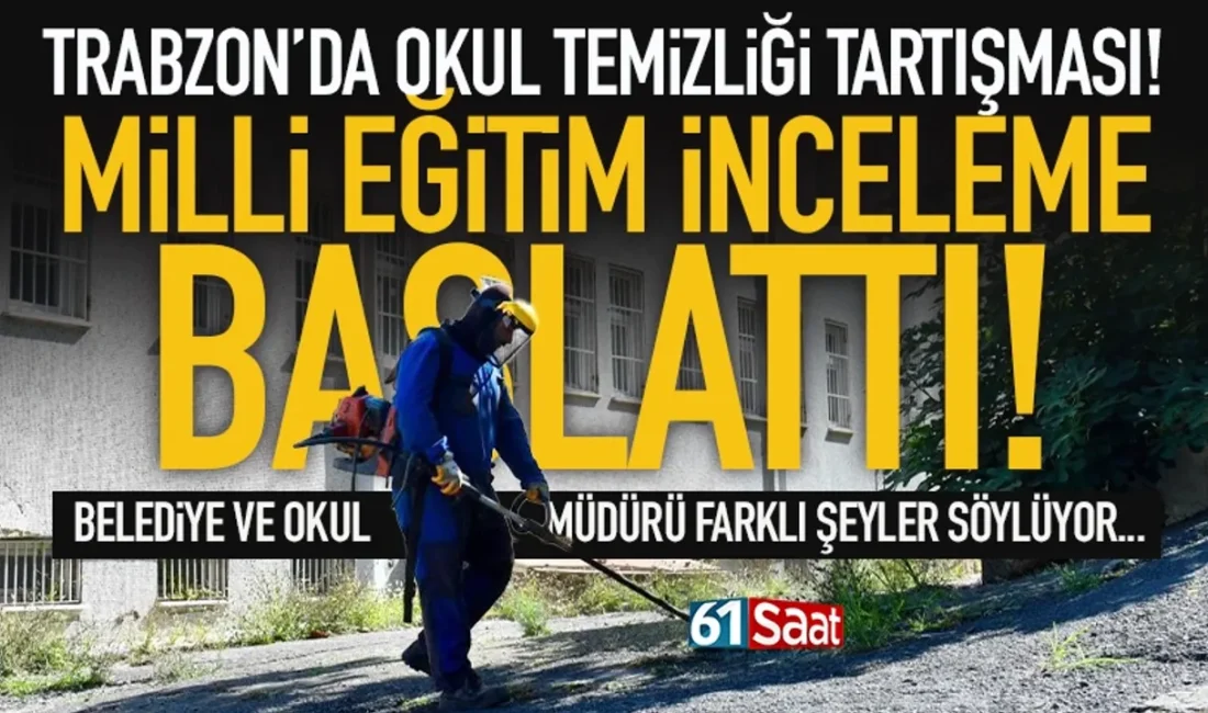 Trabzon’da Okul Temizlik Çalışmaları Başladı: Ortahisar Belediyesi’nden Destek Eğitim-Öğretime Destek