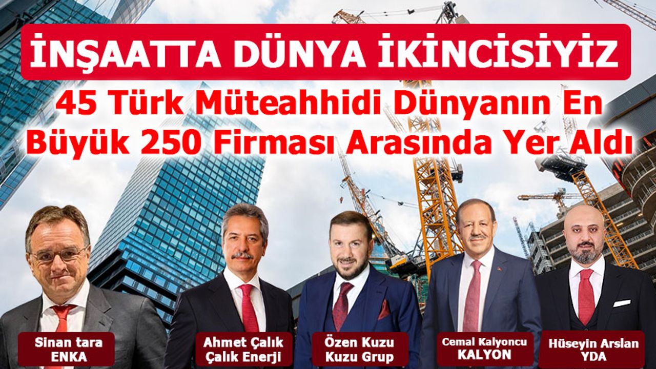 Turk Muteahhitler Yatirimda Faizle Buyuyen Basarilar