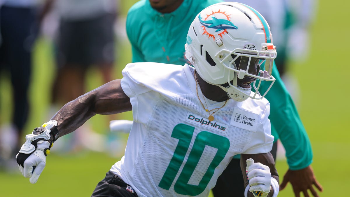 Tyreek Hill Oblique Yaralanmasi Nedeniyle Dolphins Antrenmaninda Yok