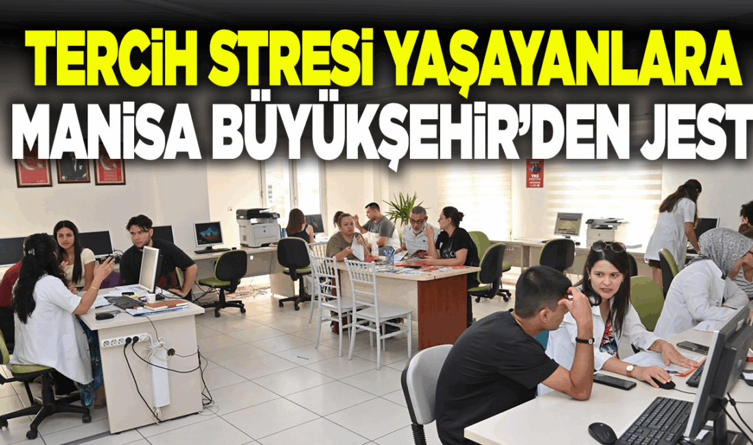 Manisa Büyükşehir Belediyesi, Öğrencilerin Tercih Sürecine Ücretsiz Destek Sağlıyor YKS