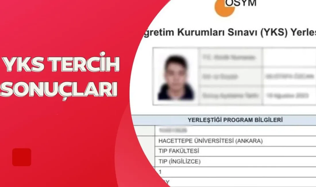 YKS Tercih Sonuçları Açıklandı: 2025 Yılı İçin Sorgulama Detayları ÖSYM