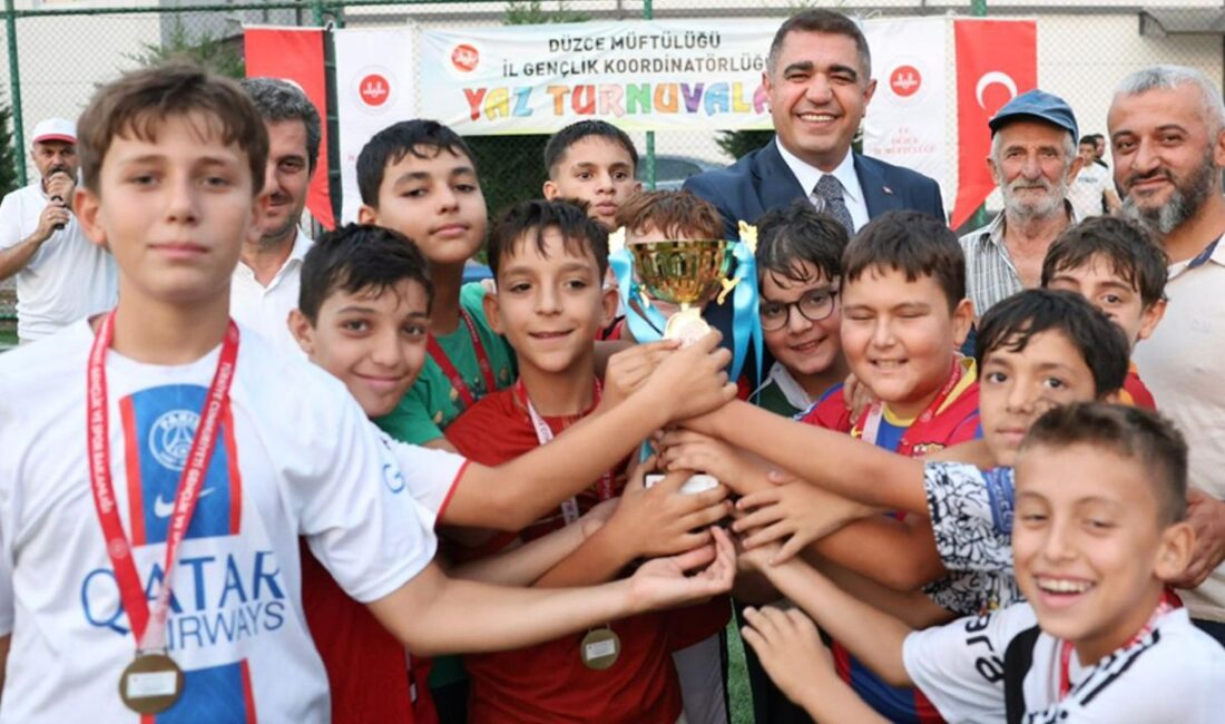Düzce’de Yaz Kur’an Kursları Futbol Turnuvası Şampiyonu Belli Oldu Yaz