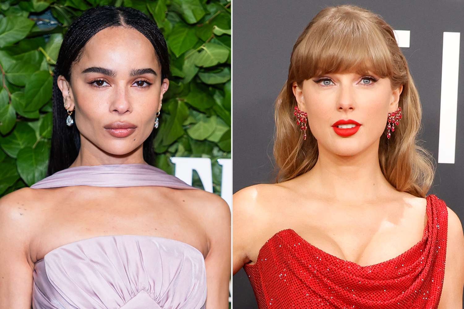 Zoe Kravitz LA Yanginlari Sirasinda Taylor Swiftin Evini Ziyaret Etti
