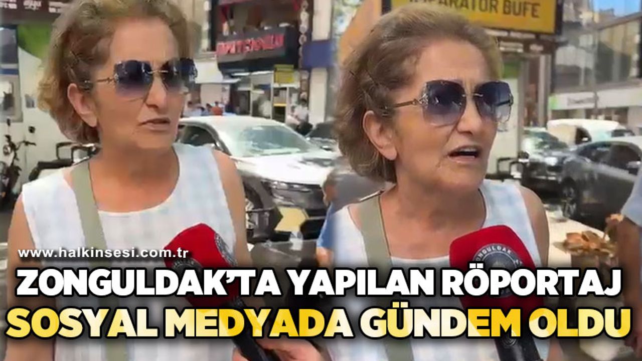 Zonguldakta Son Dakika Roportaji Gelismeler Sosyal Medyada Tepki Cekti