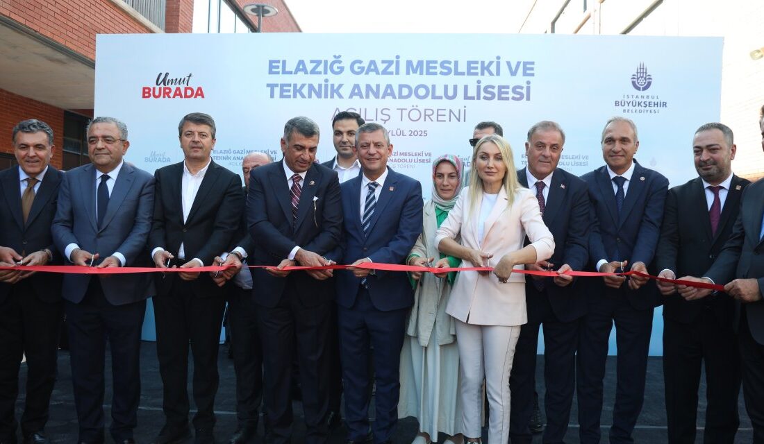 Elazığ’da Deprem Sonrası Yeniden İnşa Edilen Okulun Açılışı Gerçekleşti Depremin