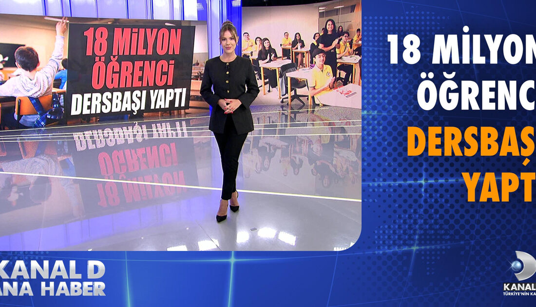 Yeni Eğitim-Öğretim Yılı Başladı: 18 Milyon Öğrenci Ders Başında Türkiye’de