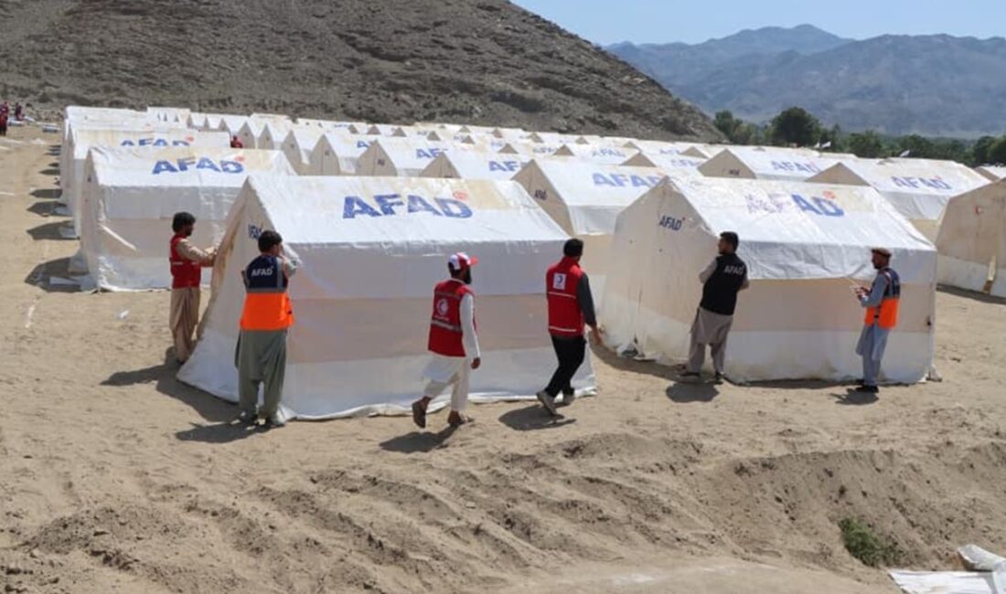 Afganistan’daki 6 Büyüklüğündeki Deprem Sonrası Yardım Faaliyetleri 31 Ağustos’taki Deprem