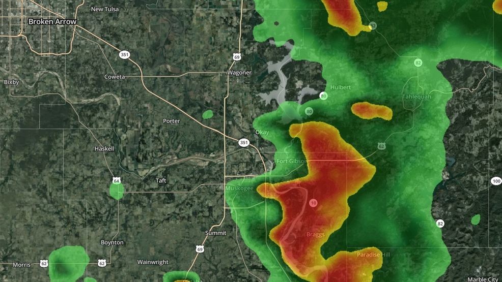 Muskogee County’de Tornado Uyarıları Sona Erdi Sonunda Muskogee County, Oklahoma’da