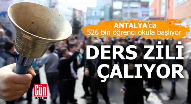 Antalya’da 526 Bin Öğrenci Yeni Eğitim Yılına Başlıyor Eğitim Kurumları