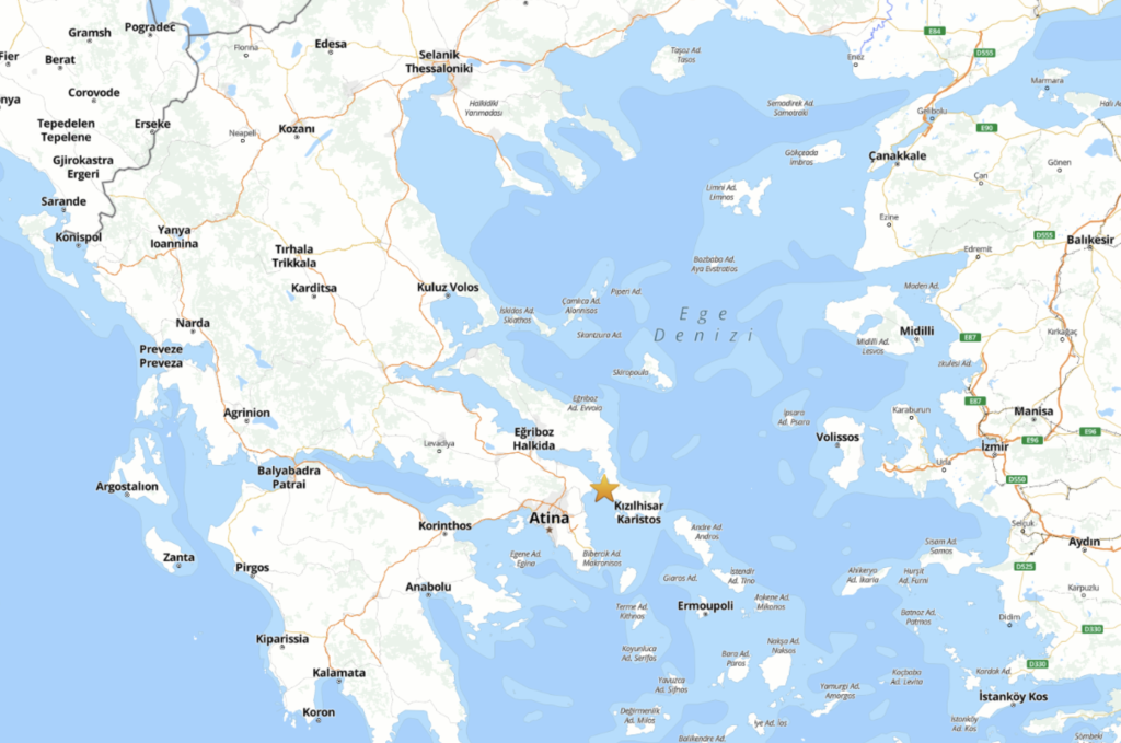 Depremin Merkez Üssü