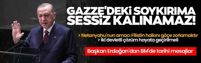 Başkan Erdoğan'ın BM'deki Konuşması