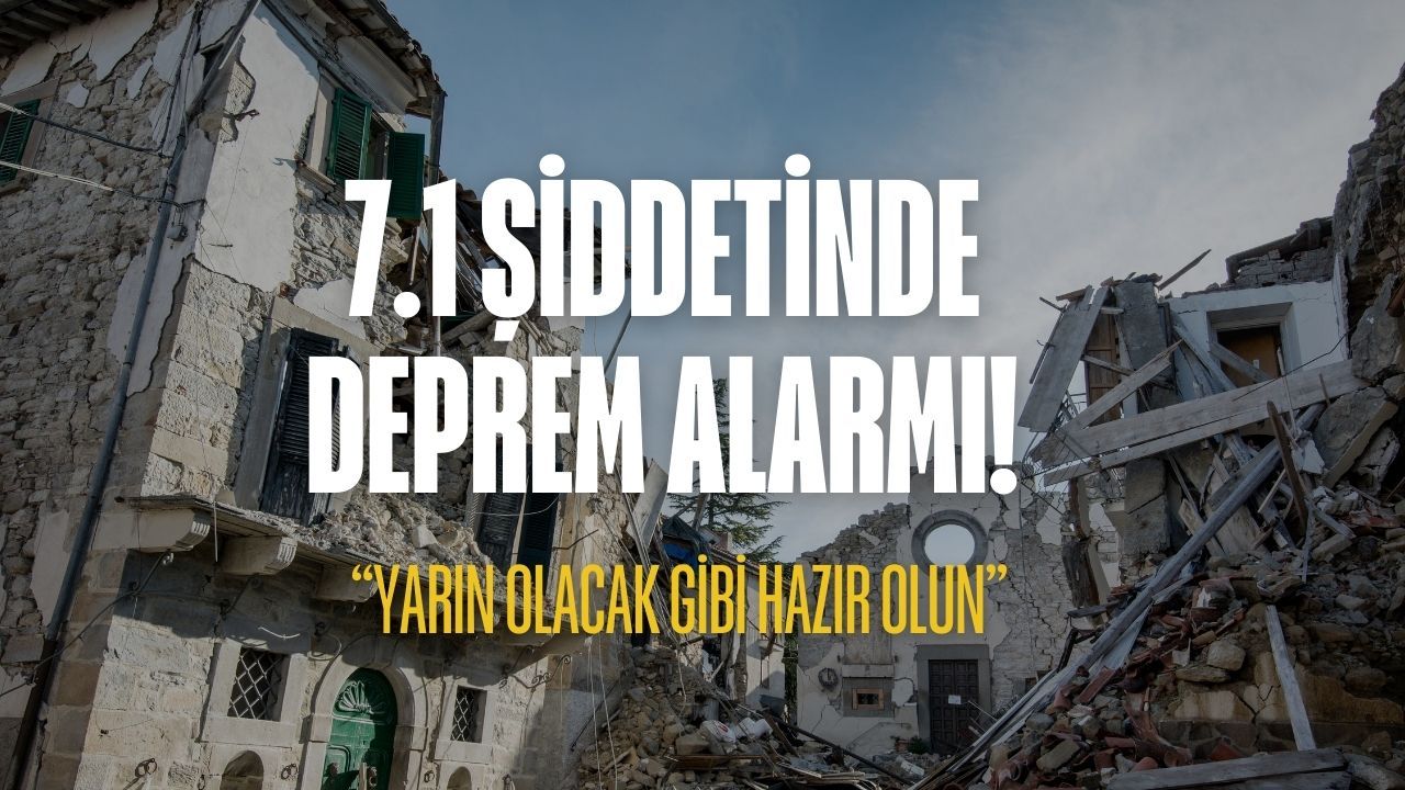 Buyuklugu 71 Olan Deprem Icin Hazirliginizi Yapin Sarsinti Geliyor