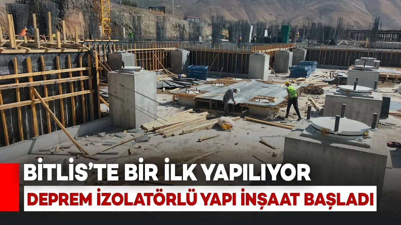 Deprem Izolatorlu Yapi Bitliste Sarsintilara Karsi Guvencede