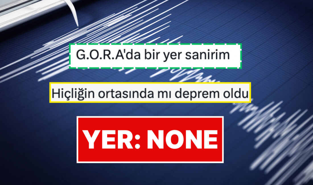 3.5 Büyüklüğünde Deprem: AFAD’dan Gizemli Açıklama Deprem Detayları 18.56’da meydana