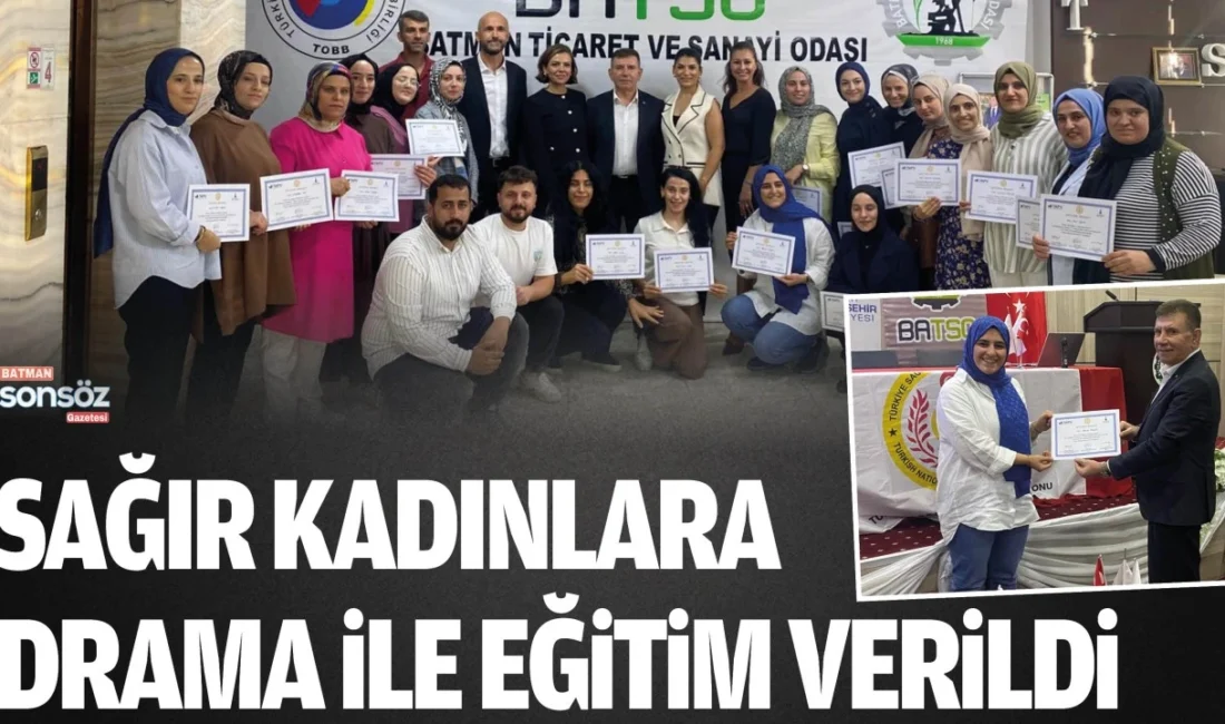 Sağır Kadınlara Yönelik Sertifikalı Eğitim Projesi Eğitimde Yeni Bir Dönem: