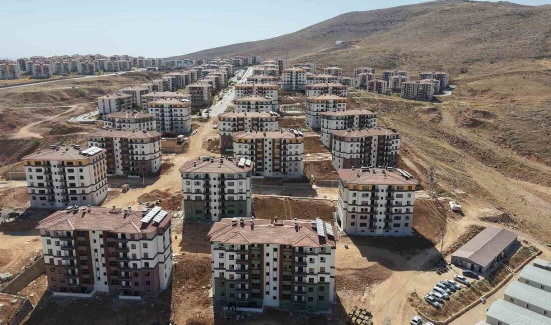 Elazığ’da Deprem Sonrası Konut Çalışmaları Hızla Devam Ediyor Güneykent Mahallesi’nde