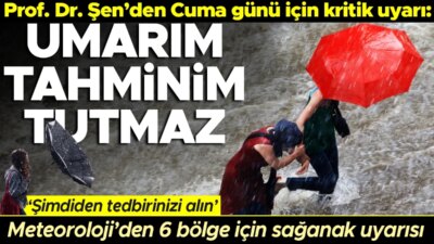 Hava Durumu: Kuvvetli Yağış ve Sıcaklık Beklentileri Meteoroloji Genel Müdürlüğü’nden