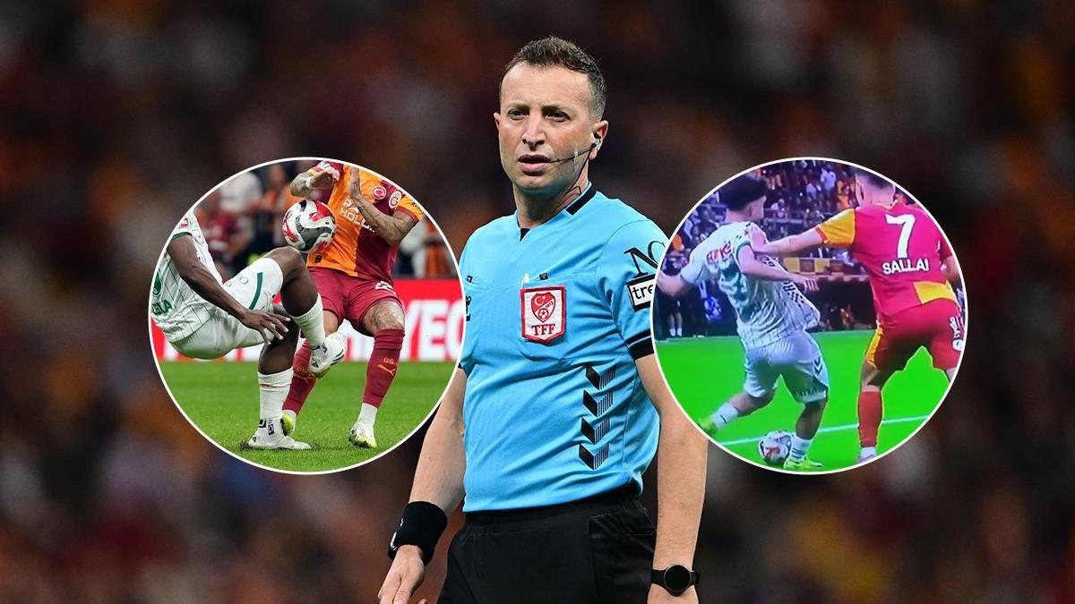 Galatasaray Konyaspor Macinda Torreiranin Kirmizi Karti Tartismali