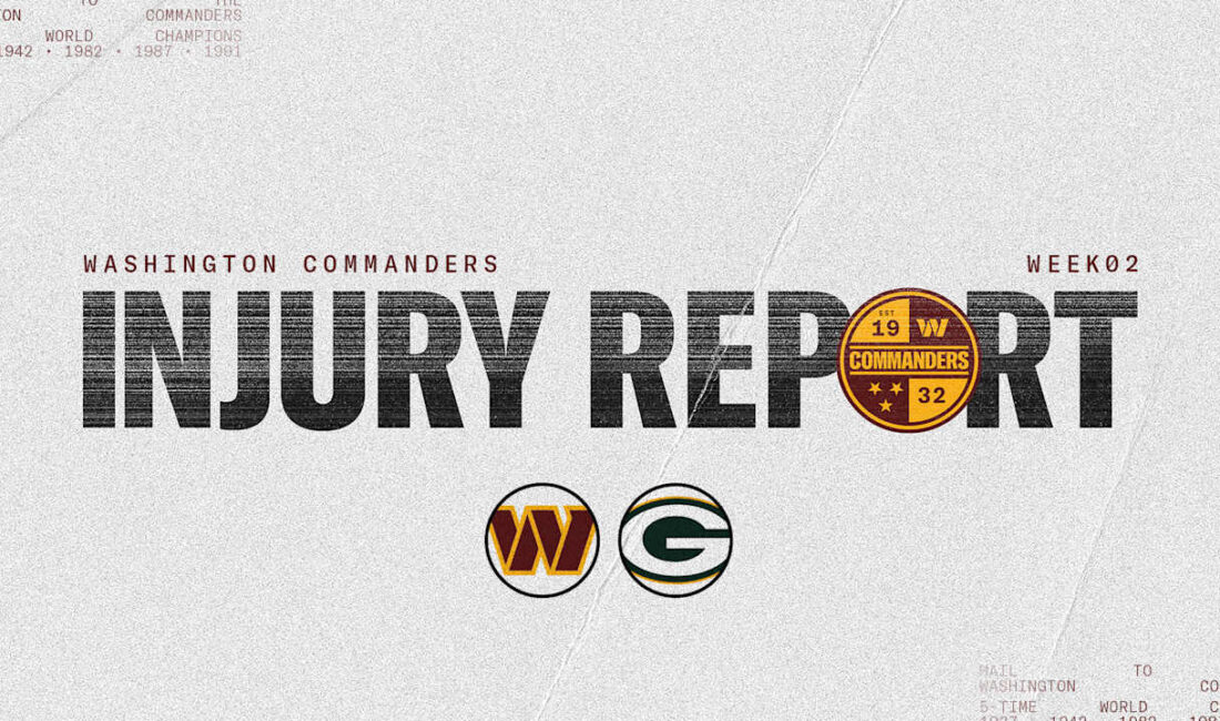 Commanders ve Packers: 2023 Haftası 2 Yaralanma Raporu Sezonun heyecanı