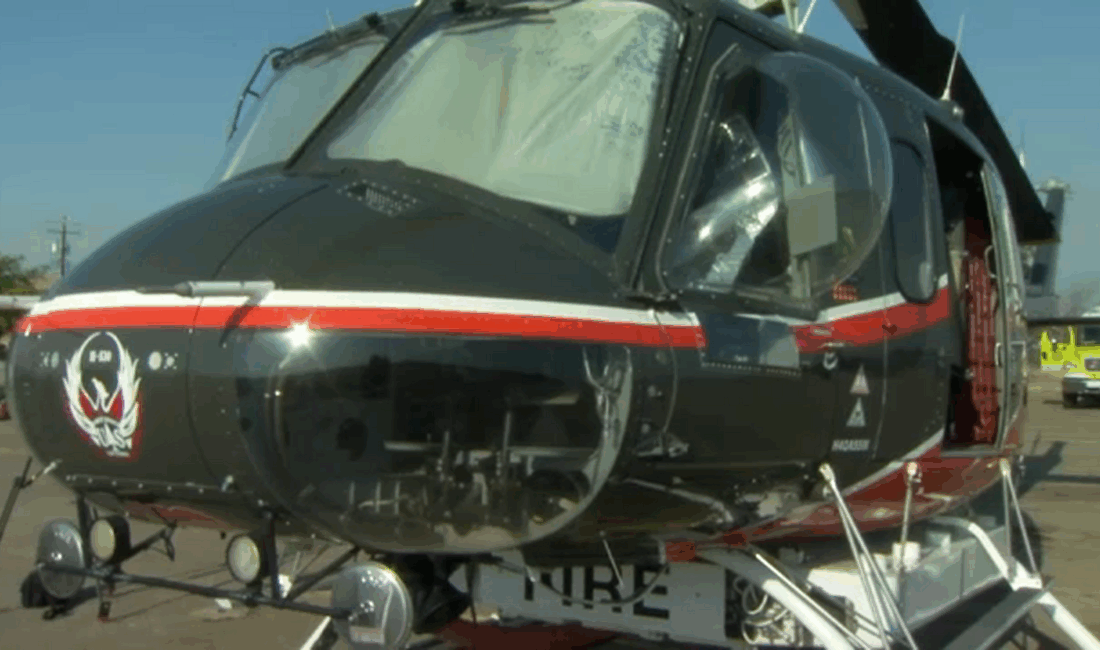 Helikopterler, Kaliforniya Orman Yangınlarıyla Mücadelede Önemli Rol Oynuyor Reedley’deki Garnet