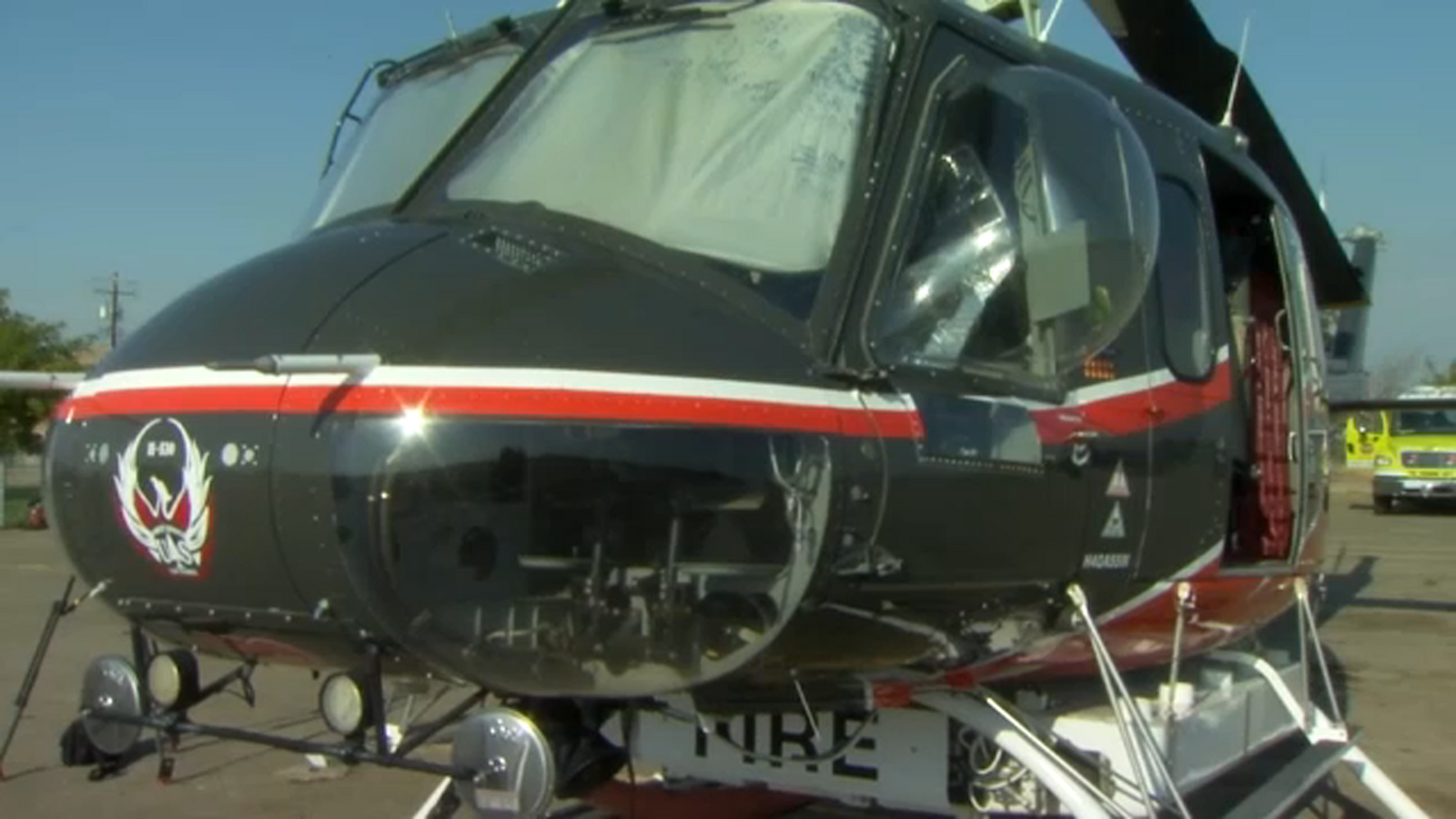 Helikopterle Garnet Yanginina Mudahale Reedley Helibasete Ic Gorus