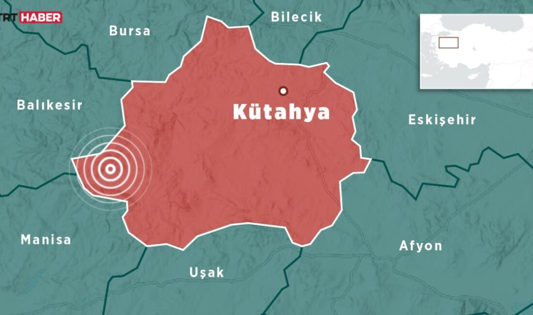 Kütahya’nın Simav İlçesinde 5,4 Büyüklüğünde Deprem Meydana Geldi Depremin Detayları