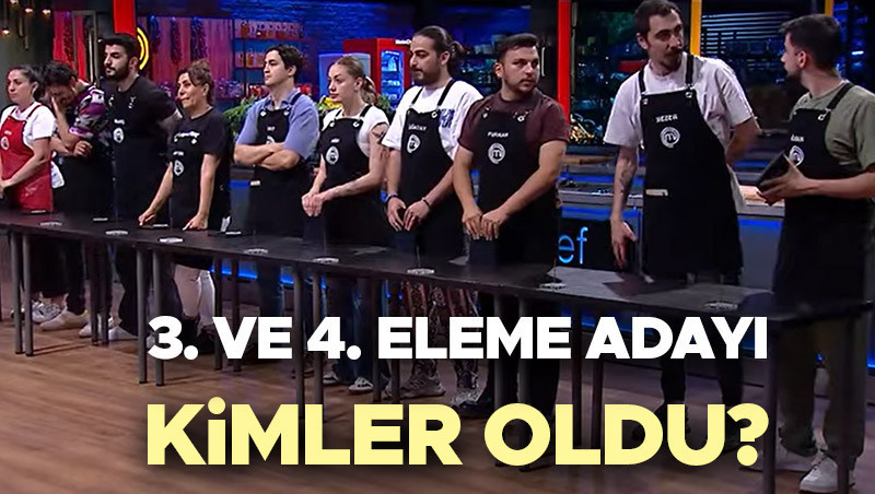 MasterChef Türkiye 3. ve 4. Eleme Adayları Belirlendi Dokunulmazlık Oyunu