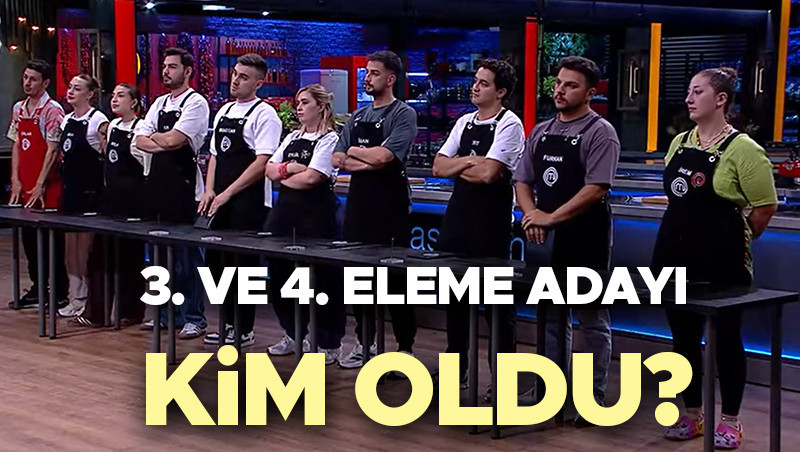 MasterChef’te 3. ve 4. Eleme Adayları Belli Oldu: Mavi Takım
