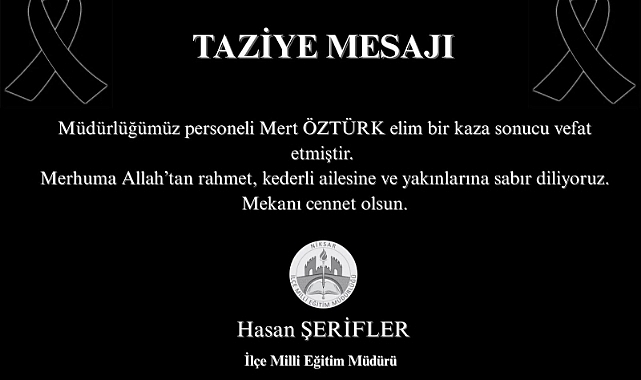 Niksar’da Trafik Kazasında Eğitimci Hayatını Kaybetti Özalan Köyünde Meydana Gelen