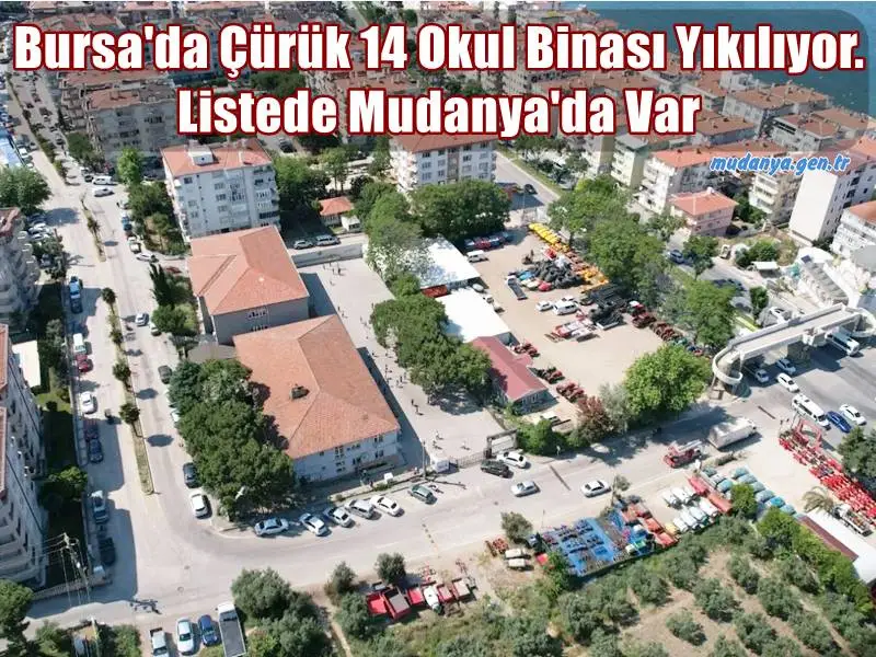 Bursa’da Depreme Dayanıklı Okul Binaları İçin Yıkım İhalesi Bursa, kentsel