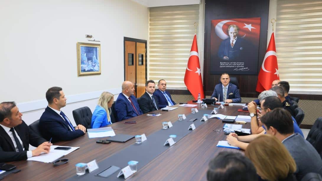 Muğla’da Okul Güvenliği ve Eğitim Hazırlıkları Değerlendirildi Yeni Eğitim Yılına