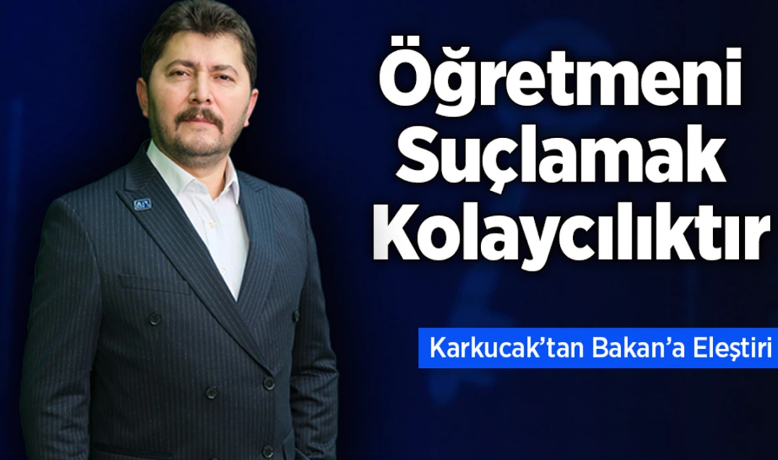 Anahtar Parti’den Eğitim Politikalarına Sert Eleştiri Eğitimde Reform İhtiyacı Milli