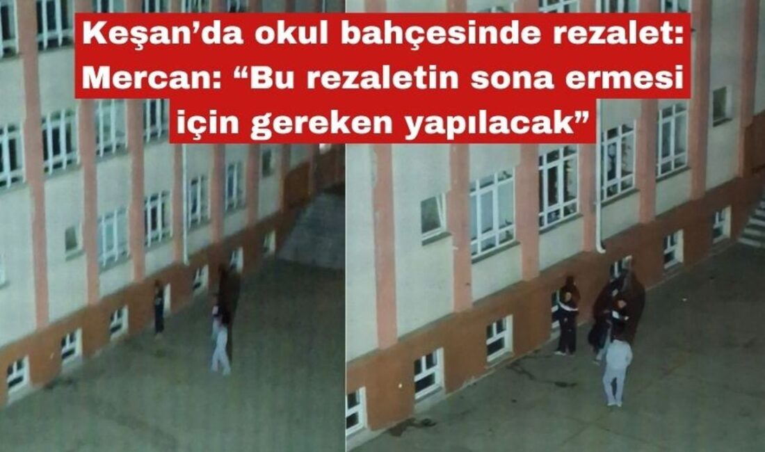 Ahmet Yenice Ortaokulu’nda Yaşanan Sorunlar Mahallede Tepkilere Neden Oluyor Keşan