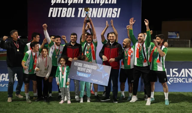 Konya’nın Gençleri Futbol Turnuvasında Şampiyonu Selçukspor 5. Çalışan Gençlik Meclisi