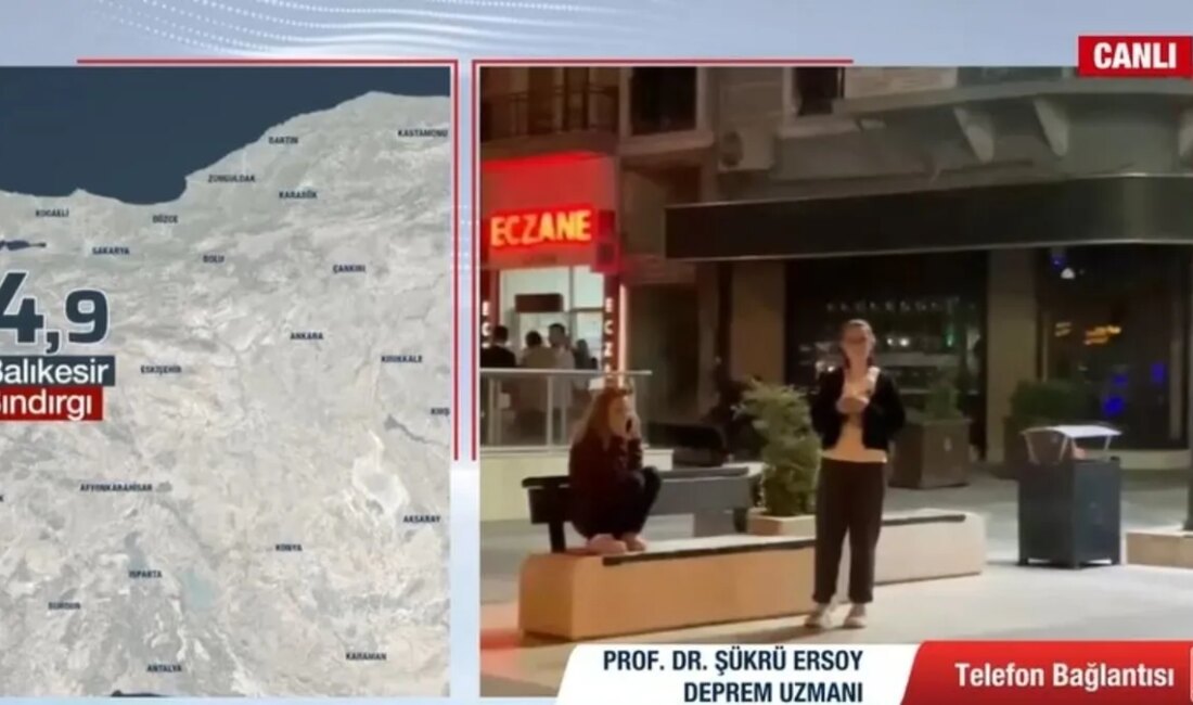 Deprem Uzmanı Prof. Dr. Şükrü Ersoy’dan Önemli Açıklamalar 4.9 Büyüklüğünde