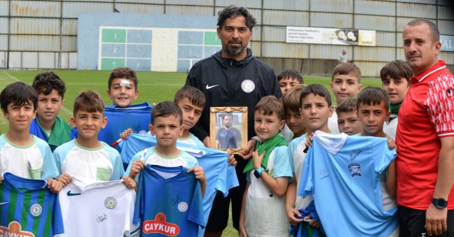 1918 Rize FK Futbolcuları, Kocaelispor Maçı Öncesinde Mehmet Cengiz Tesislerinde
