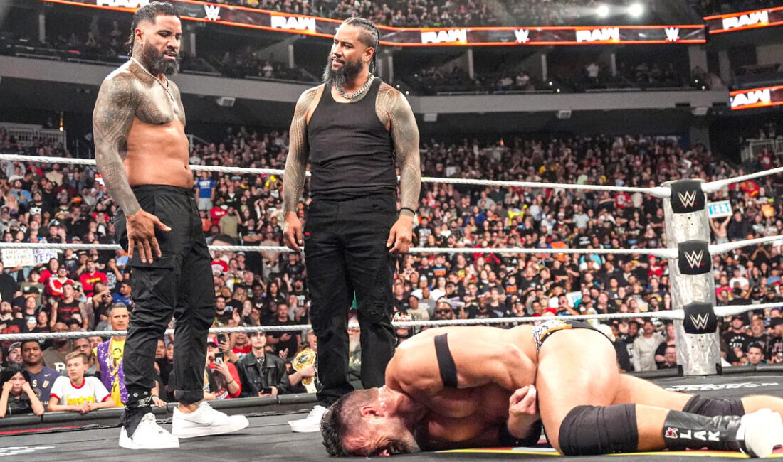 LA Knight ve The Usos’un Mücadelesi: Raw’da Heyecan Dolu Anlar
