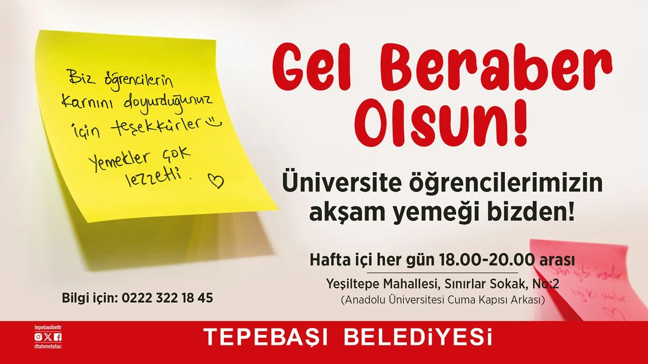 YOK Destekli Universite Ogrencilerine Aksam Yemegi Ikrami Basladi