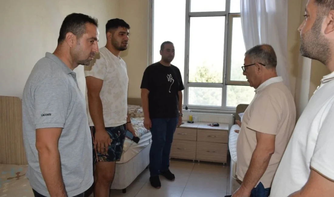 Batman Yurtlarında Öğrenci Ziyaretleri ve Hijyen Denetimleri Yurt Müdürleri Öğrencilerle