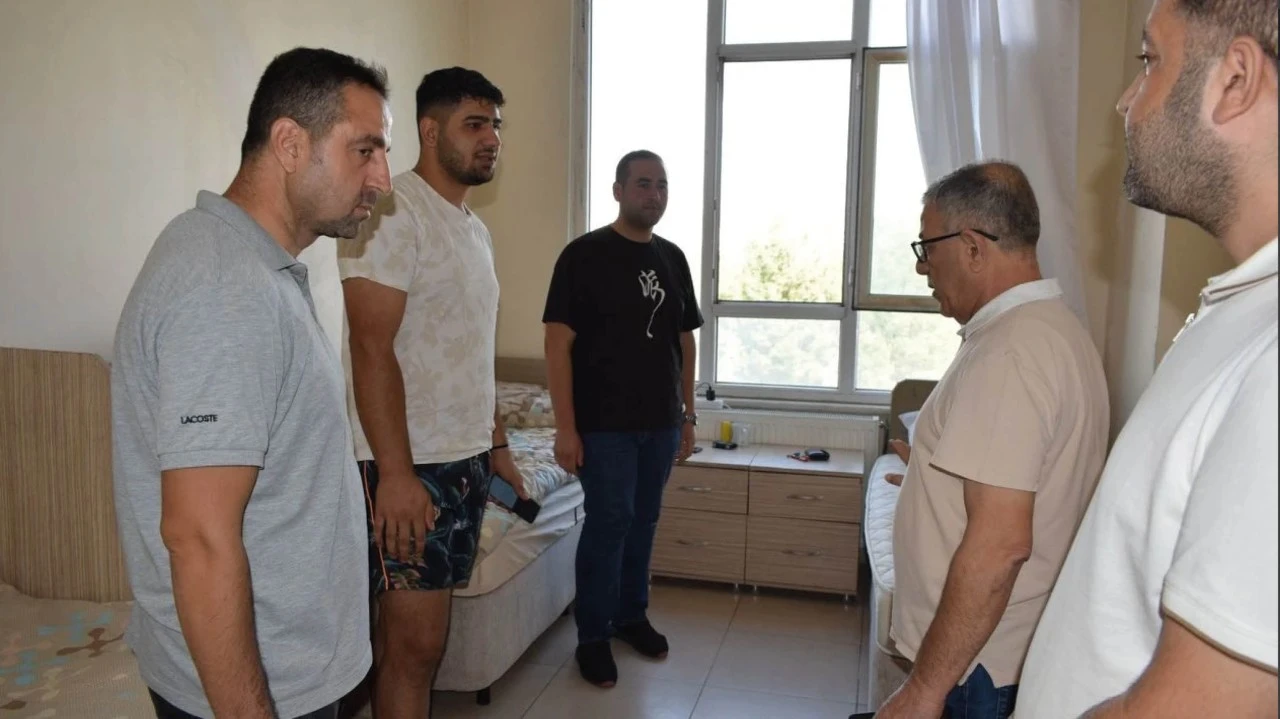 Öğrenci yurtlarında hijyen kontrolü yapıldı