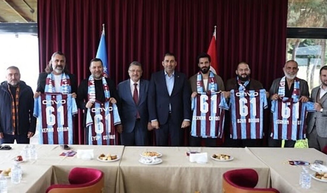 dizi Ekibi Trabzonspor Yönetimi ile Buluştu Yapımcı ve Oyuncular Trabzon’da