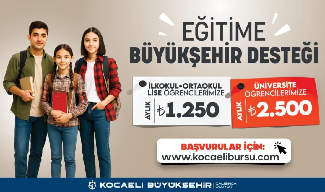 29 Ekim’de Eğitim Desteği Sonuçları; Öğretmen Atamaları ve Sınav Takvimi Açıklanıyor! Kocaeli Büyükşehir Belediyesi’nden Eğitim Destek Programları Eğitimde Eşit Fırsatlar Yaratmak