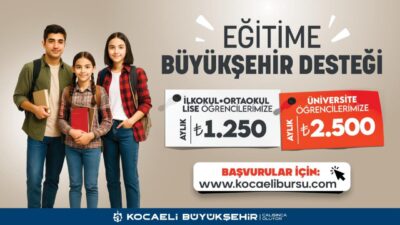 Kocaeli Büyükşehir Belediyesi’nden Eğitim Destek Programları Eğitimde Eşit Fırsatlar Yaratmak