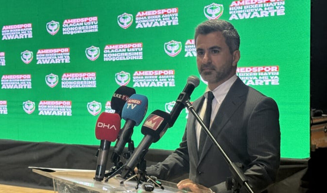Amedspor’un Yeni Başkanı: Nahit Eren Amedspor’un 9. Olağan Kongresi Gerçekleşti