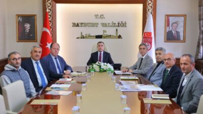 Bayburt’ta Eğitim Yatırımları Üzerine Toplantı Gerçekleştirildi Eğitim Projeleri Değerlendirildi Bayburt