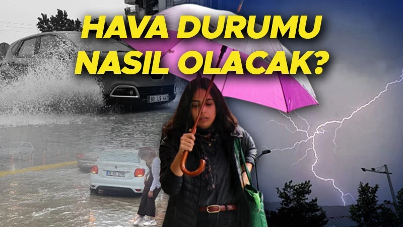 Hava Durumu: 9 Ekim 2023 Tahminleri Meteoroloji Genel Müdürlüğü’nün yaptığı